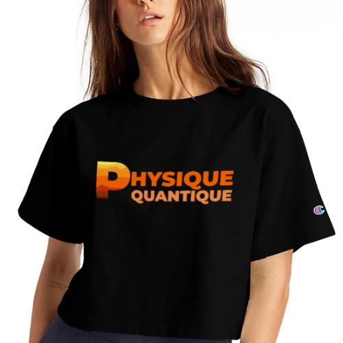 Quantum physics - Champion Women’s Cropped T-Shirt