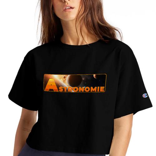 Astronomy - Champion Women’s Cropped T-Shirt