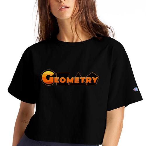 Geometry: Shape the World - Champion Women’s Cropped T-Shirt