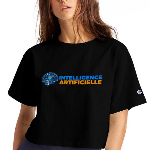 Artificial Intelligence: Machine Mind - Champion Women’s Cropped T-Shirt