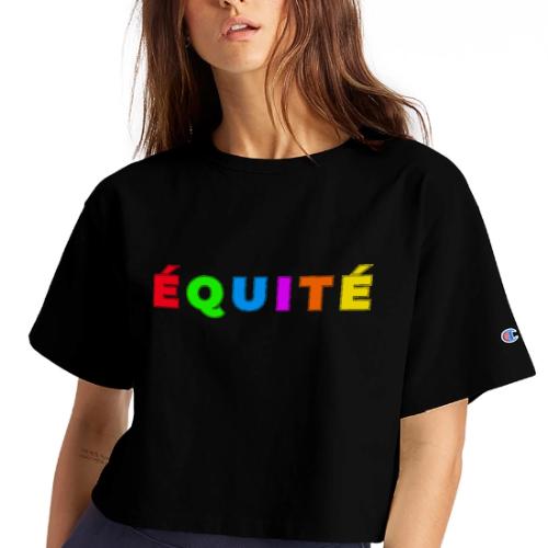 Color Equity - Champion Women’s Cropped T-Shirt