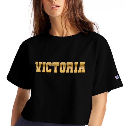 Victoria - Champion Women’s Cropped T-Shirt