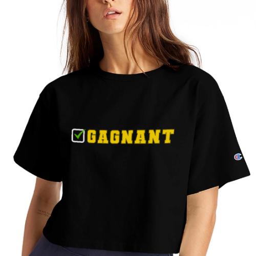 Born Winner - Champion Women’s Cropped T-Shirt