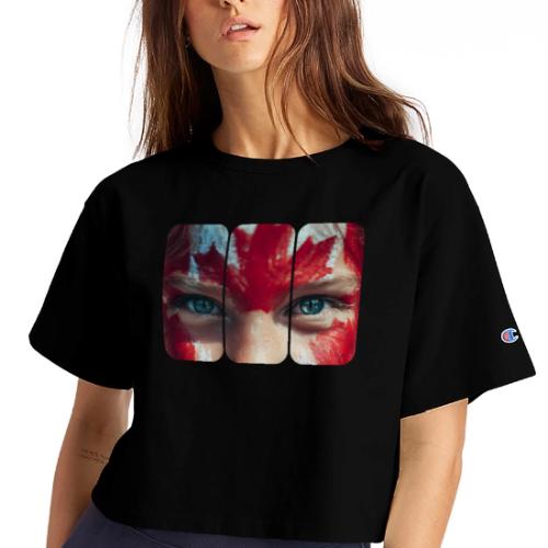 Canada: Northern Spirit - Champion Women’s Cropped T-Shirt