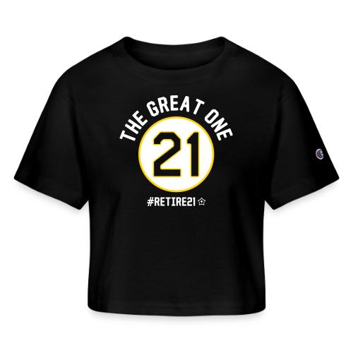 great21 - Champion Women’s Cropped T-Shirt