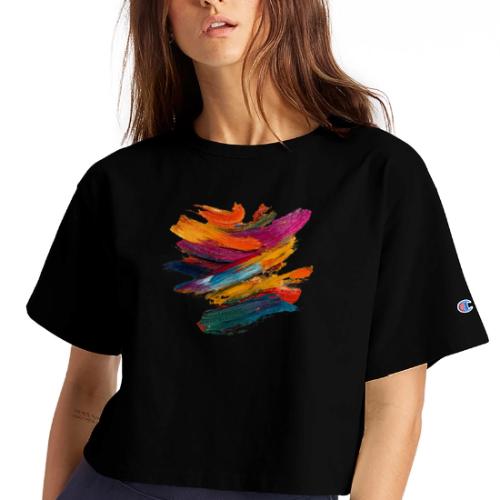 Harmony in Motion - Champion Women’s Cropped T-Shirt