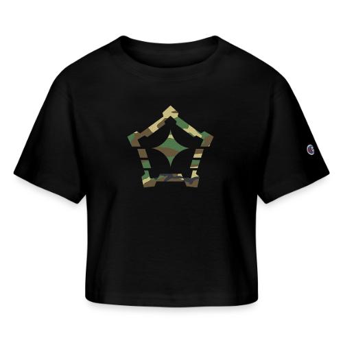 woodland camo png - Champion Women’s Cropped T-Shirt