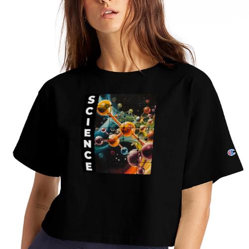 Molecular Science - Champion Women’s Cropped T-Shirt