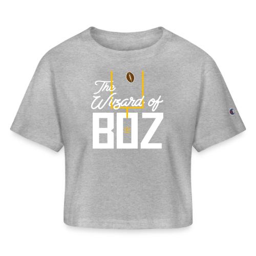 Wizard of Boz - Champion Women’s Cropped T-Shirt