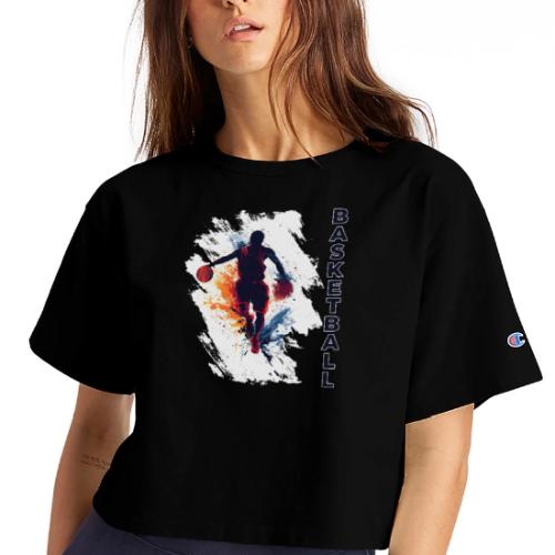 Basketball Hustle - Champion Women’s Cropped T-Shirt