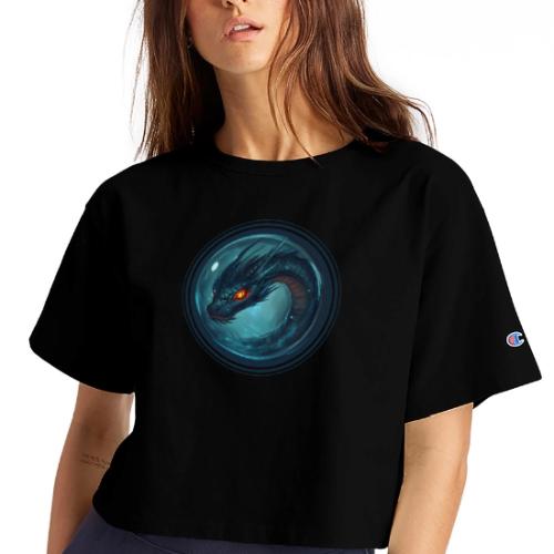 Dragon Sphere - Champion Women’s Cropped T-Shirt