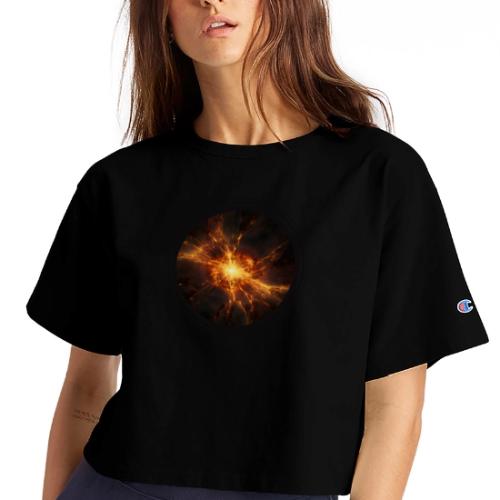 Big Bang: The Beginning of everything - Champion Women’s Cropped T-Shirt