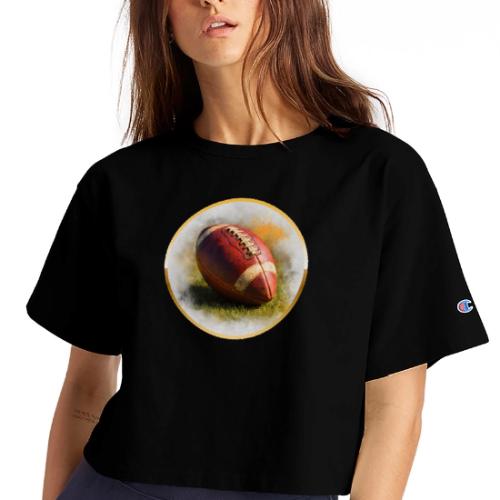 American Football: Heart of the Gridiron - Champion Women’s Cropped T-Shirt
