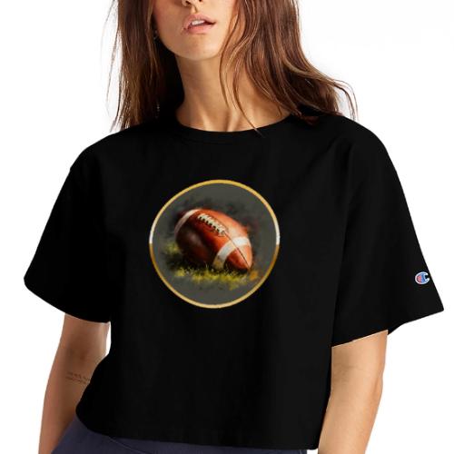 American Football: Gridiron Gold - Champion Women’s Cropped T-Shirt