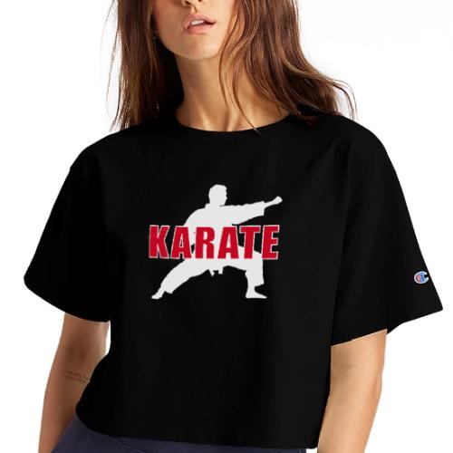 Karate Focus - Champion Women’s Cropped T-Shirt