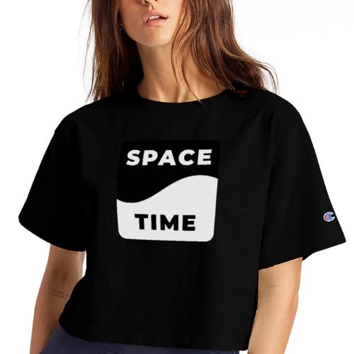 Space-time: Warped Reality - Champion Women’s Cropped T-Shirt