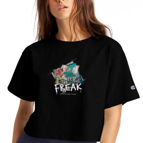 meet the freak - Champion Women’s Cropped T-Shirt