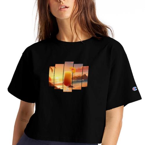 Squeeze the Day - Champion Women’s Cropped T-Shirt