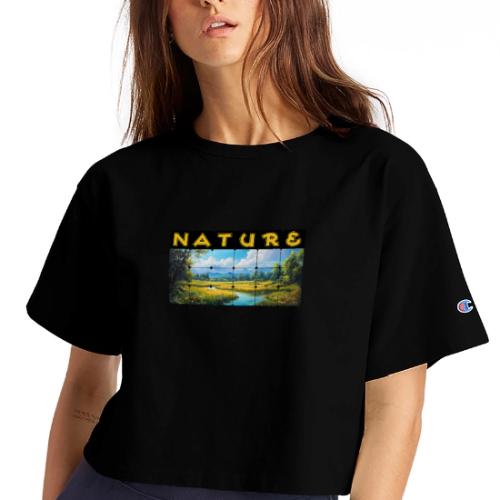 Nature: Season of Bloom - Champion Women’s Cropped T-Shirt