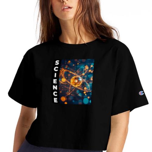 Science in Motion - Champion Women’s Cropped T-Shirt