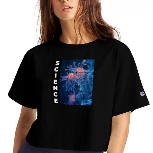 Alien Science - Champion Women’s Cropped T-Shirt