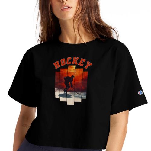 Hockey Dreams - Champion Women’s Cropped T-Shirt