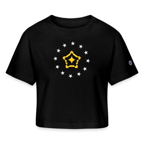 bg stars - Champion Women’s Cropped T-Shirt
