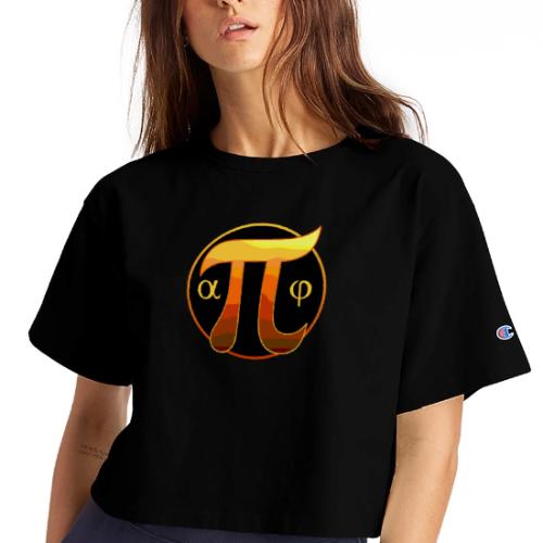 Trigonometry: Angles & Symbols - Champion Women’s Cropped T-Shirt
