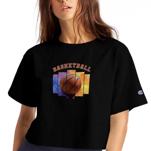 Basketball Pulse - Champion Women’s Cropped T-Shirt