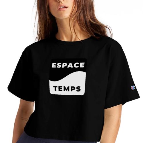 Space-Time: Distorted Reality - Champion Women’s Cropped T-Shirt