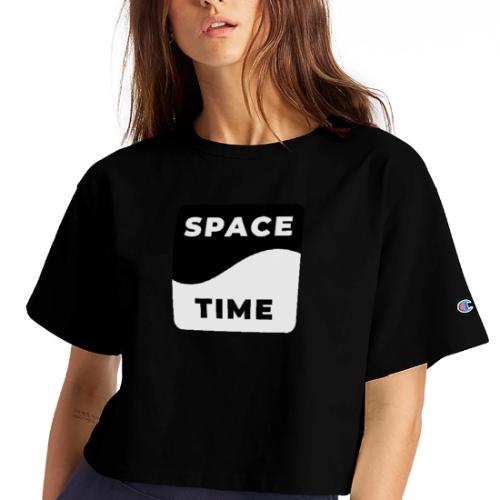 Space-time: Warped Reality - Champion Women’s Cropped T-Shirt