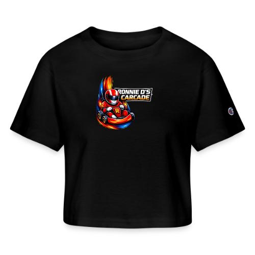 Carcadelogoracer1 - Champion Women’s Cropped T-Shirt