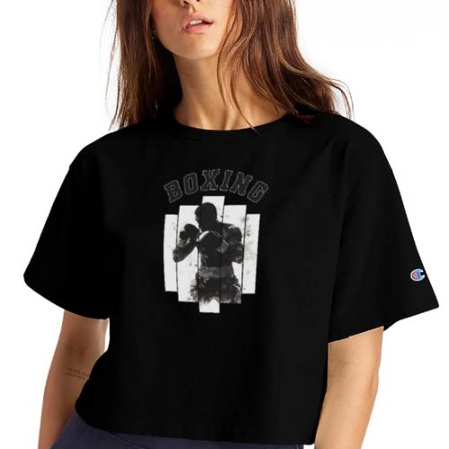 Born for Boxing - Champion Women’s Cropped T-Shirt