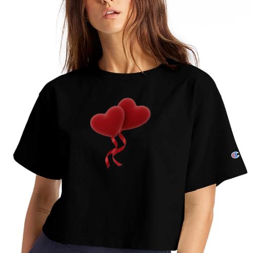 Two hearts together - Champion Women’s Cropped T-Shirt
