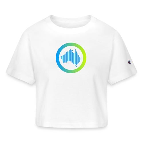 Gradient Symbol Only - Champion Women’s Cropped T-Shirt