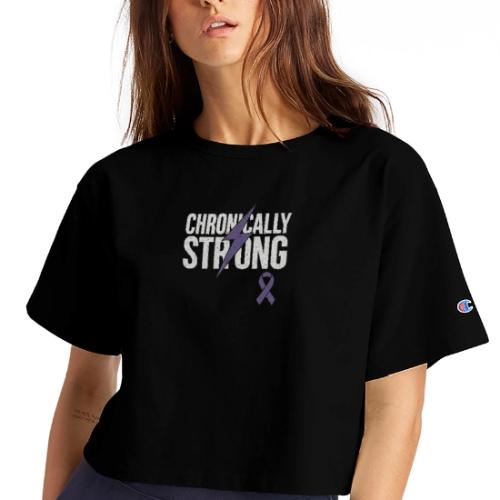 Chronically Strong - Champion Women’s Cropped T-Shirt