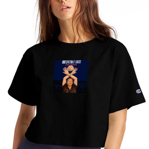 Irresistible Sass - Champion Women’s Cropped T-Shirt