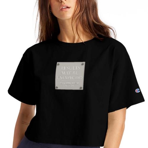 Results - White - Champion Women’s Cropped T-Shirt