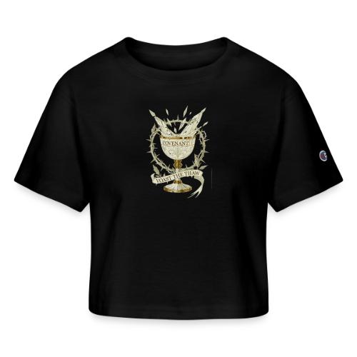 Frosted Chalice Covenant T-Shirt - Champion Women’s Cropped T-Shirt