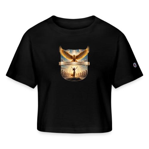 Women’s Day Eagle Matriarch T Shirt,, Gift for Mom - Champion Women’s Cropped T-Shirt