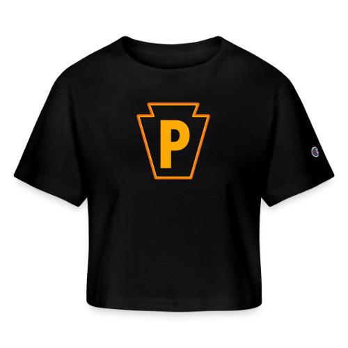 Pittsburgh Keystones - Champion Women’s Cropped T-Shirt