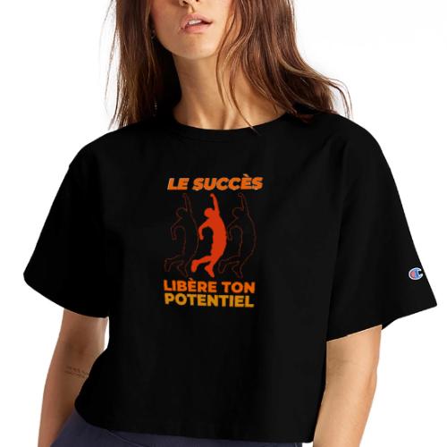 Libère ton Potentiel - Champion Women’s Cropped T-Shirt