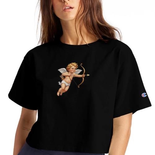 Cupid - Champion Women’s Cropped T-Shirt