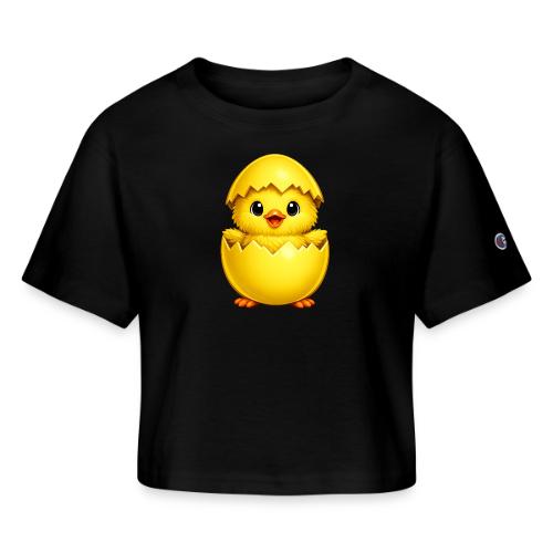 Easter Chick yellow - Champion Women’s Cropped T-Shirt