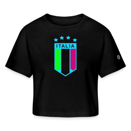 4 Star Italia Shield - Champion Women’s Cropped T-Shirt