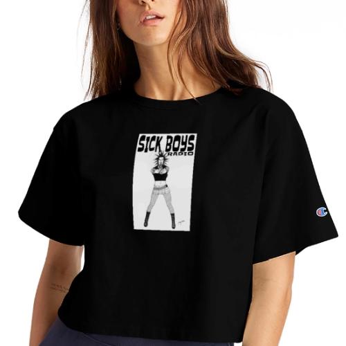 Sick Boys Girl2 - Champion Women’s Cropped T-Shirt