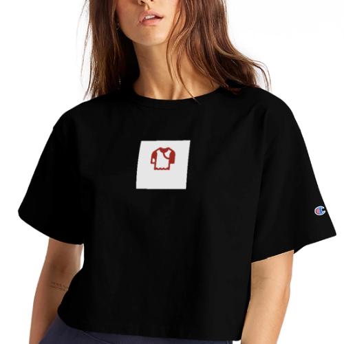 Logo - Champion Women’s Cropped T-Shirt