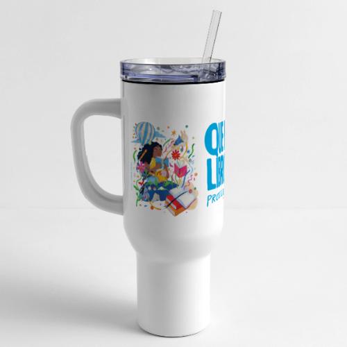 Let Books Be by LoveIs Wise - 40 oz Travel Tumbler