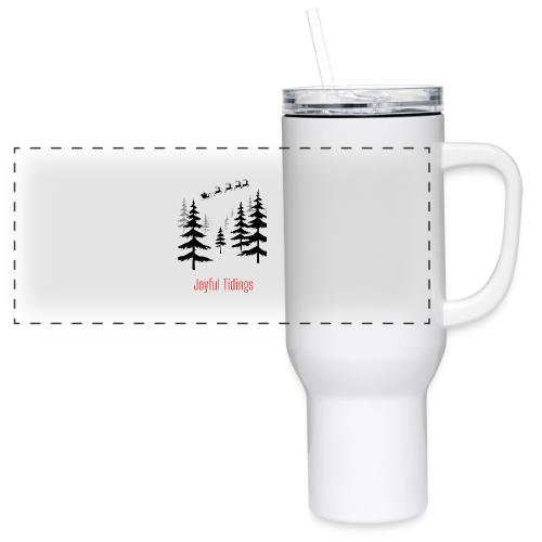 Joyful Tidings Christmas T-Shirt - 40 oz Travel Tumbler