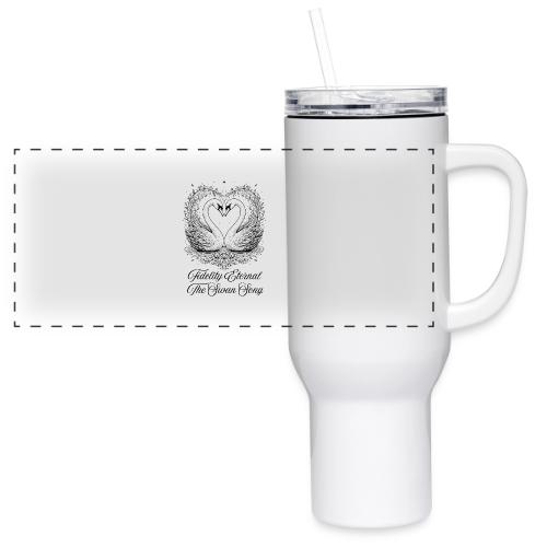Poetic Swan T-Shirt - 40 oz Travel Tumbler